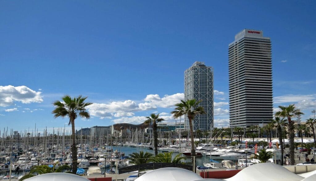 Best hotels in Barcelona near the marina and iconic skyline