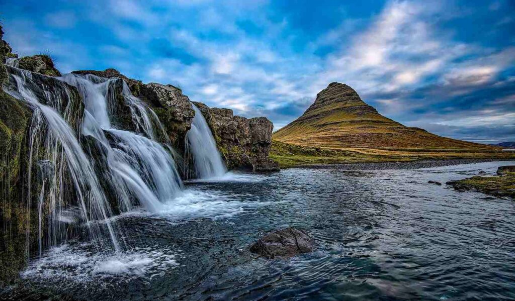 Best Time to Visit Iceland – Stunning view of Kirkjufell mountain and waterfall in Iceland